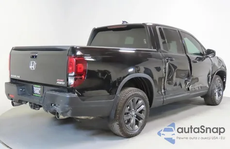 2023 Honda Ridgeline Sport from USA, damaged, VIN 5FPYK3F13PB068889